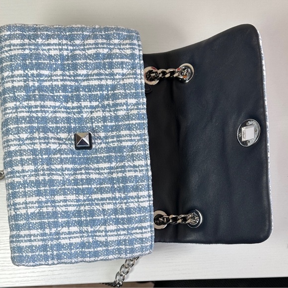 Kate Spade Natalia Denim Tweed Shoulder Bag